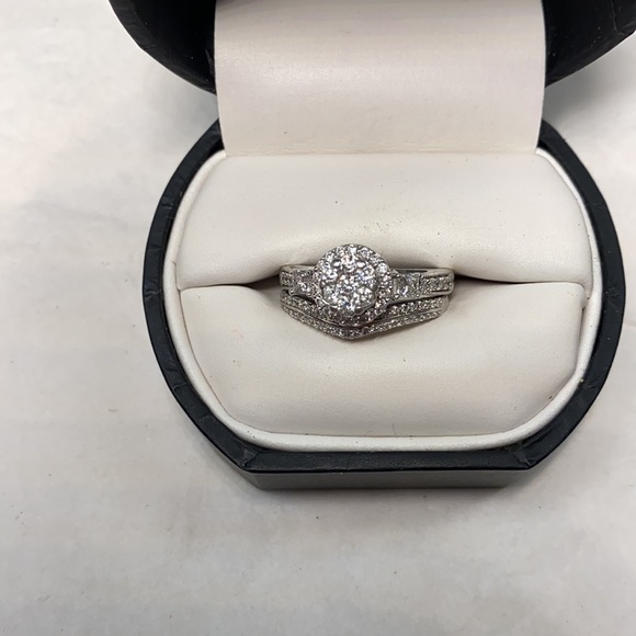 Bridal set Diamonds Ring - Picture 10 of 12